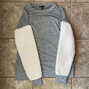 Cute Fluffy Sleeved Sweater